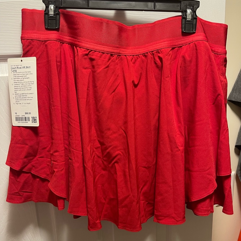 Lululemon Court Rival Skirt *long*